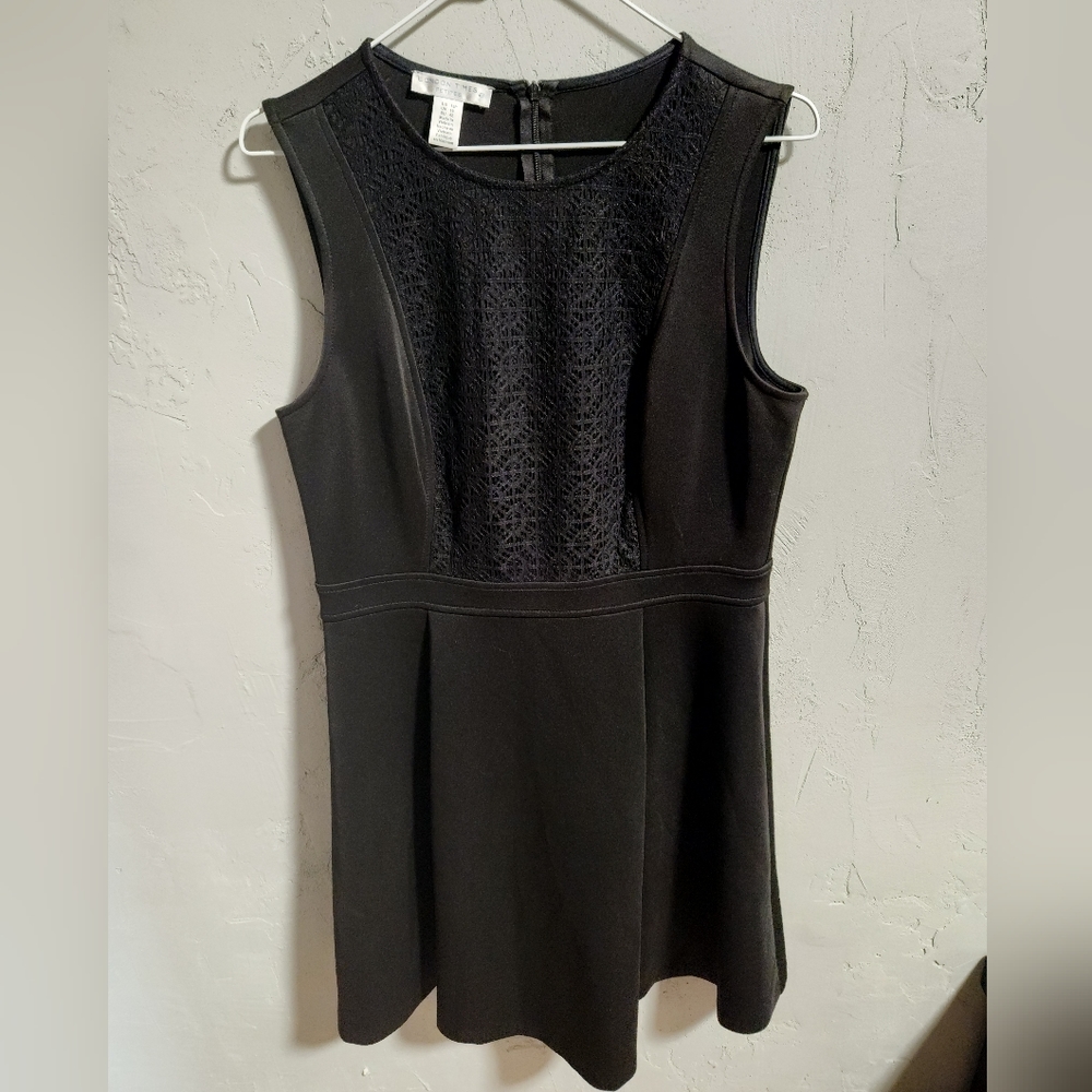 London Times Petites 12P black dress